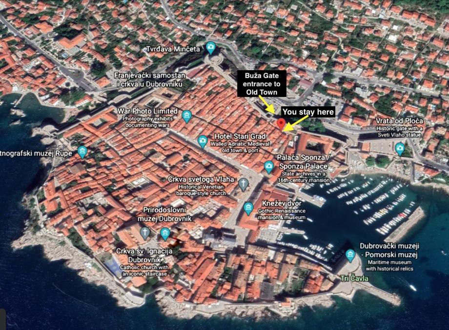 Stella del Mare Apartment - Dubrovnik Old Town Getaway Esterno foto